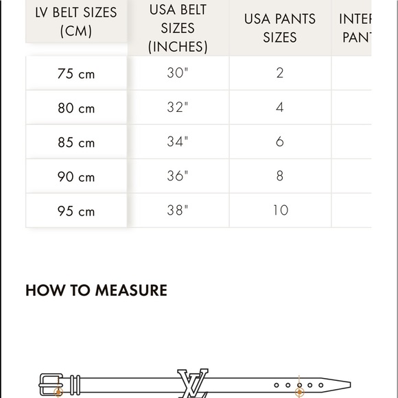 Louis Vuitton 30 MM Reversible Belt. Size 75 CM. Authentic. - Picture 9 of 11